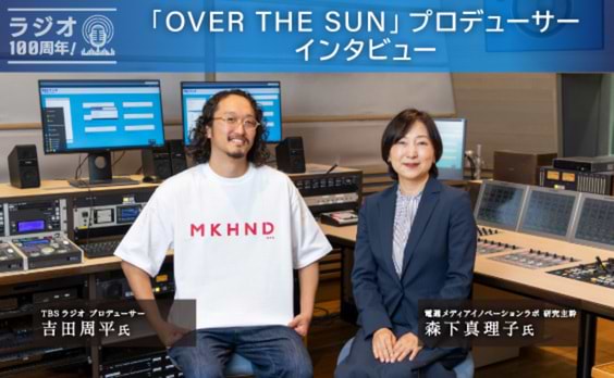 「OVER THE SUN」プロデューサーに聞く、Podcast番組の作り方